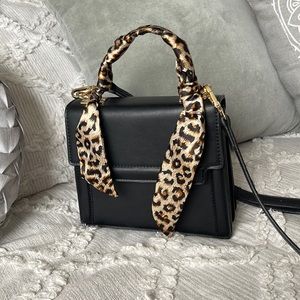 Black crossbody bag